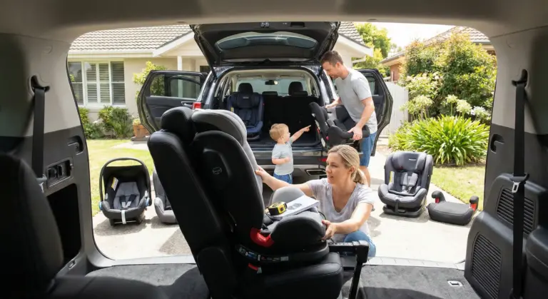 Welcher Kindersitz passt in mein Auto? Fahrzeug-Typenliste, Isofix & i-Size 2026