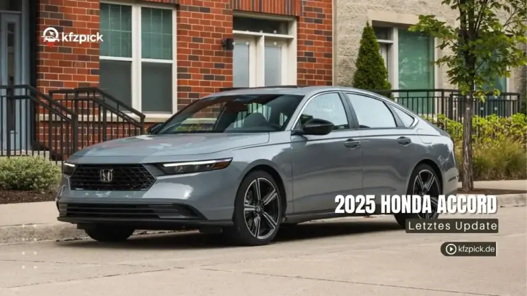 2025 Honda Accord: Preise, Modelle & technische Daten