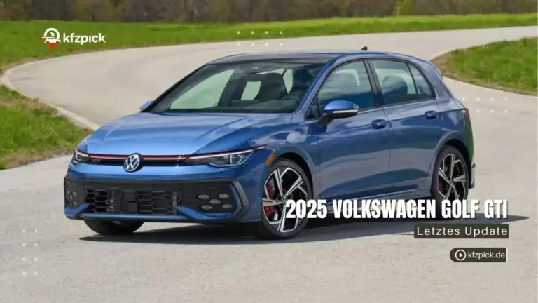 2025 Volkswagen Golf GTI: Preise, Modelle & technische Daten