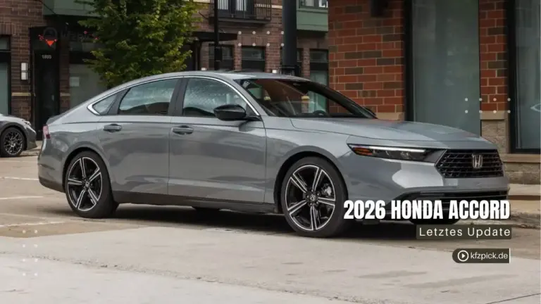 2026 Honda Accord: Preise, Modelle & technische Daten