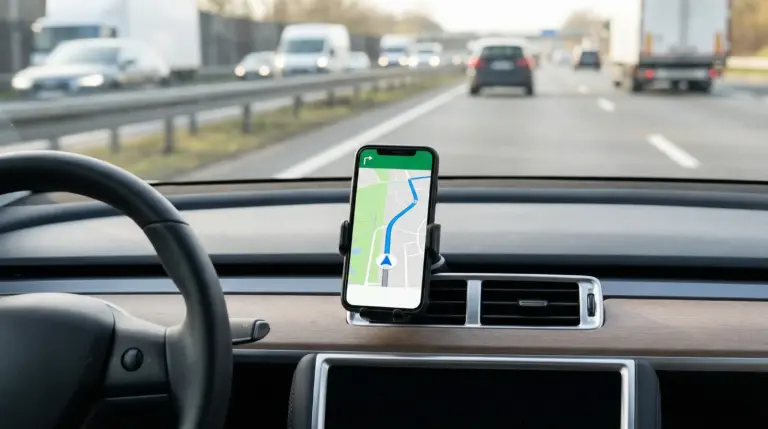 Mit welcher Geschwindigkeit berechnet Google Maps fürs Auto?