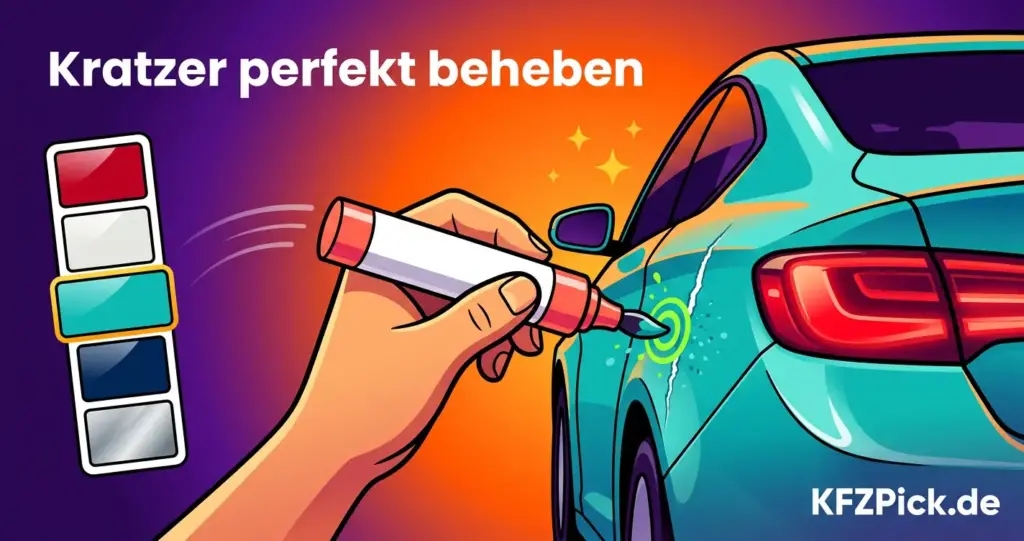 Welcher Lackstift passt zu welchem Auto? So finden Sie den richtigen Farbton - KFZPick.de