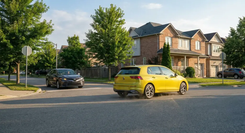 Welches Verhalten ist richtig? Gelbes Auto, Kreuzung & Vorfahrt – Alle Szenarien erklärt - KFZPick.de