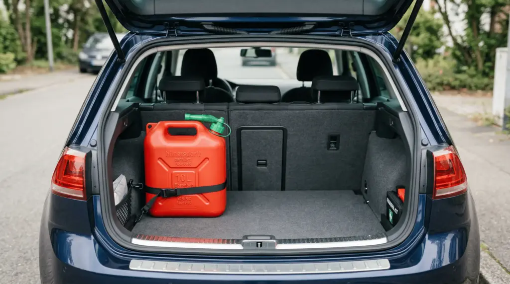 Wie viel Benzin darf man transportieren? Vorschriften für Pkw, Lagerung und Ausland 2026 - KFZPick.de