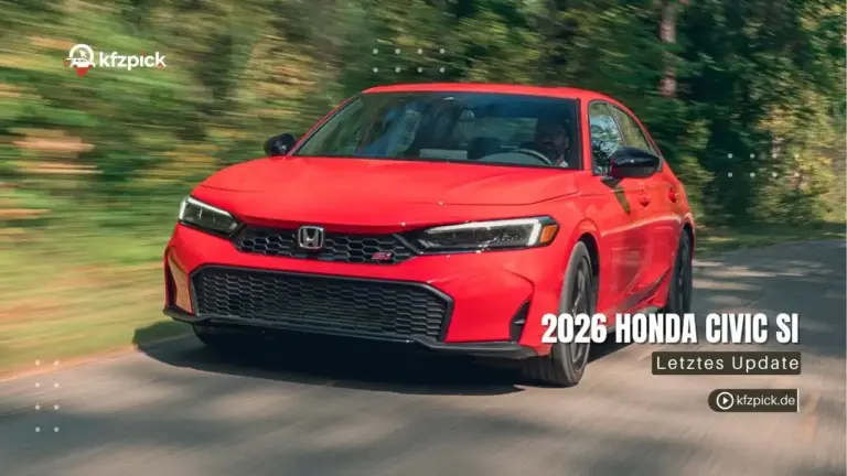 2026 Honda Civic Si: Preise, Modelle & technische Daten