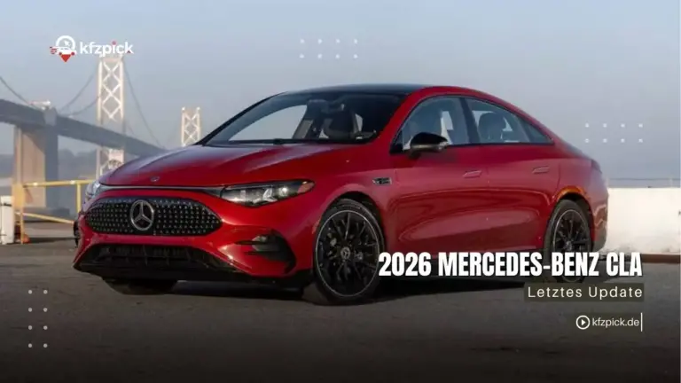2026 Mercedes-Benz CLA: Preise, Modelle und alle technischen Daten im Überblick