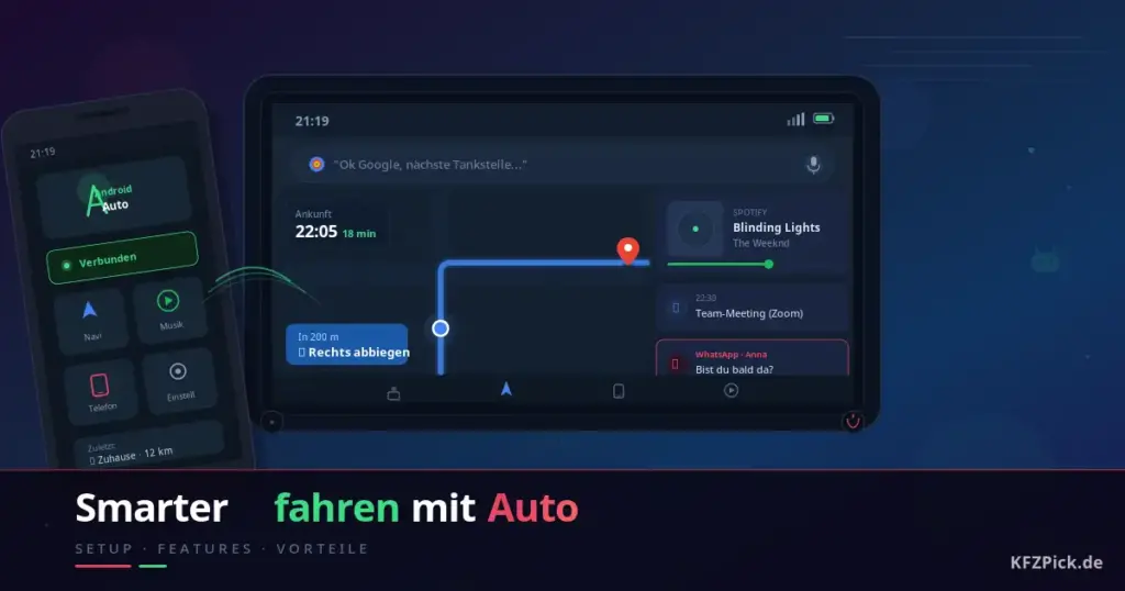 Was bedeutet Android Auto? Funktionen, Einrichtung & Vorteile - KFZPick.de
