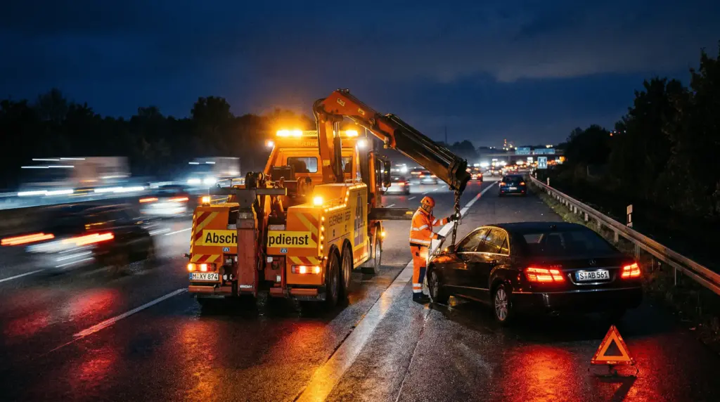Was kostet Abschleppen zur Werkstatt? Alle Preise 2026 - KFZPick.de