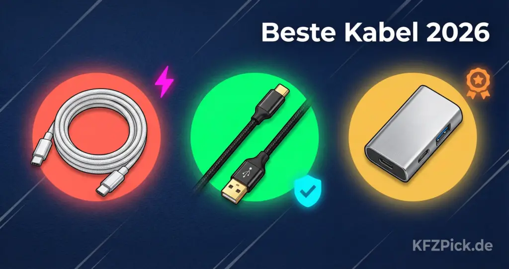 Welches USB-Kabel für Android Auto? Die besten Kabel und Adapter im Vergleich 4 Welches USB-Kabel für Android Auto? Die besten Kabel und Adapter im Vergleich - KFZPick.de