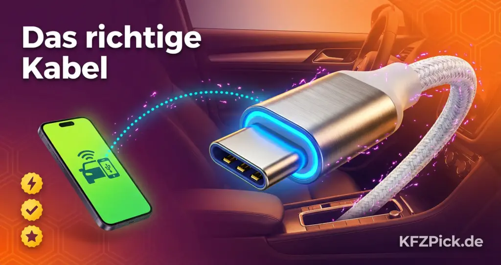Welches USB-Kabel für Android Auto? Die besten Kabel und Adapter im Vergleich 5 Welches USB-Kabel für Android Auto? Die besten Kabel und Adapter im Vergleich - KFZPick.de