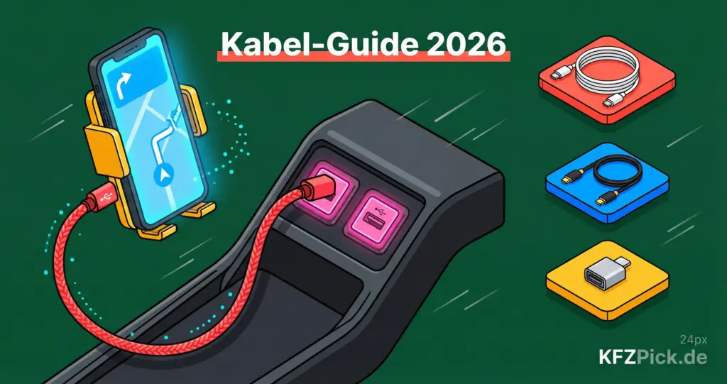 Welches USB-Kabel für Android Auto? Die besten Kabel und Adapter im Vergleich 6 Welches USB-Kabel für Android Auto? Die besten Kabel und Adapter im Vergleich - KFZPick.de