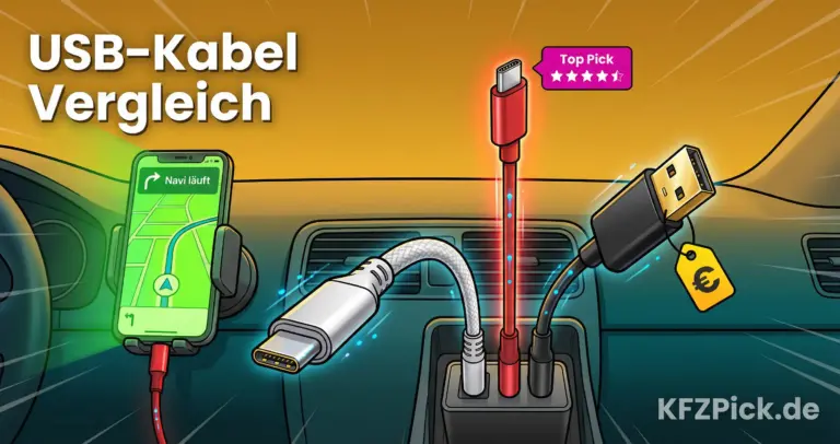 Welches USB-Kabel für Android Auto? Test & Kauf-Guide 2026