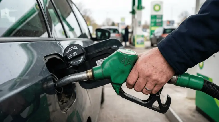 Wie lange fährt ein Diesel mit Benzin? Reichweite, Schäden & Soforthilfe