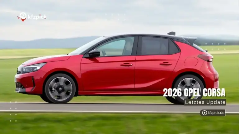 2026 Opel Corsa: Preise, Modelle & technische Daten