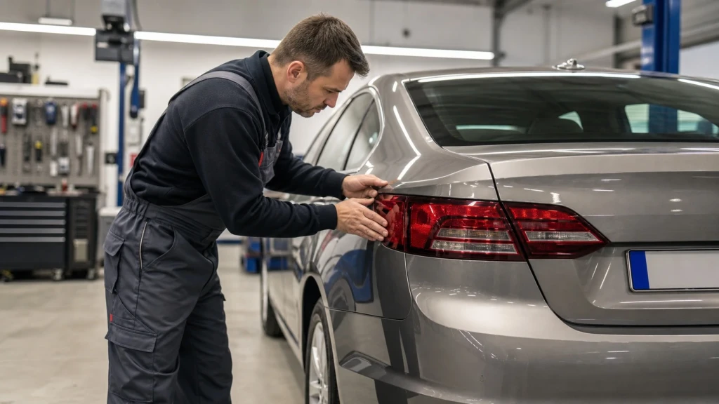 Anpassung der Fahrzeugbeleuchtung bei einem US-Import in einer deutschen Werkstatt