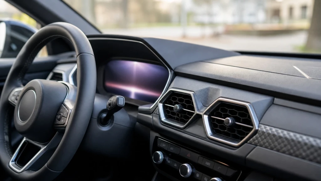 Der moderne Innenraum des Honda Civic Facelifts 2026 mit matt verchromten Lüftungsdüsen und digitalem Instrumentenpanel.