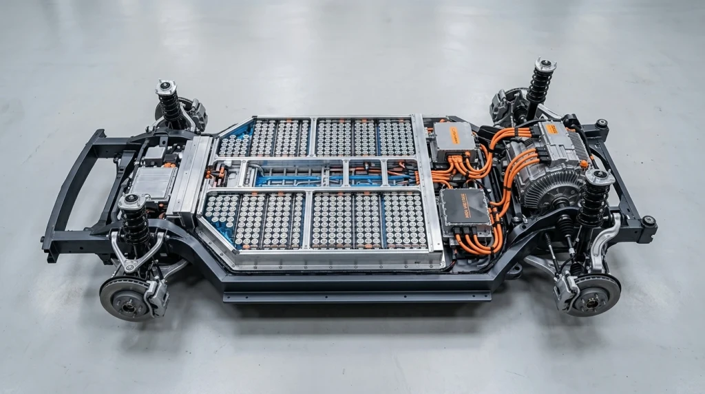 Die neue 800-Volt-Batterie- und Antriebsarchitektur der BMW Neuen Klasse.