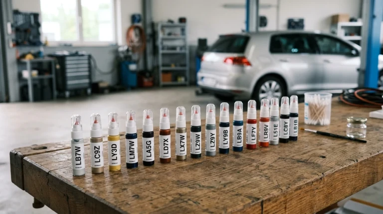 Welcher Lackstift passt zu welchem Auto? Farbcode-Guide 2026
