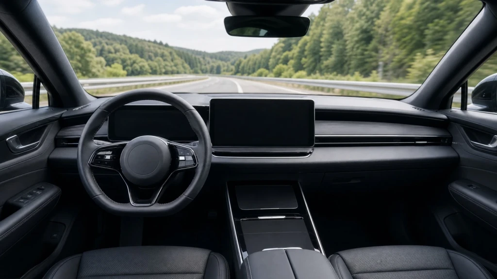 Cockpit und Innenausstattung eines modernen BMW M3