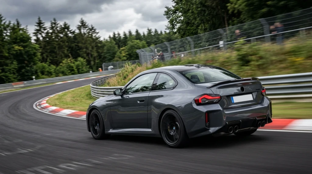 Der neue BMW M2 CS 2025 auf einer deutschen Rennstrecke