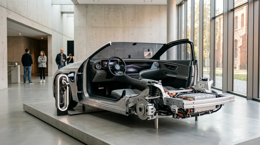 Welche Mercedes Modelle kommen 2025: Neue MMA-Plattform des CLA mit 800-Volt-Ladetechnik.