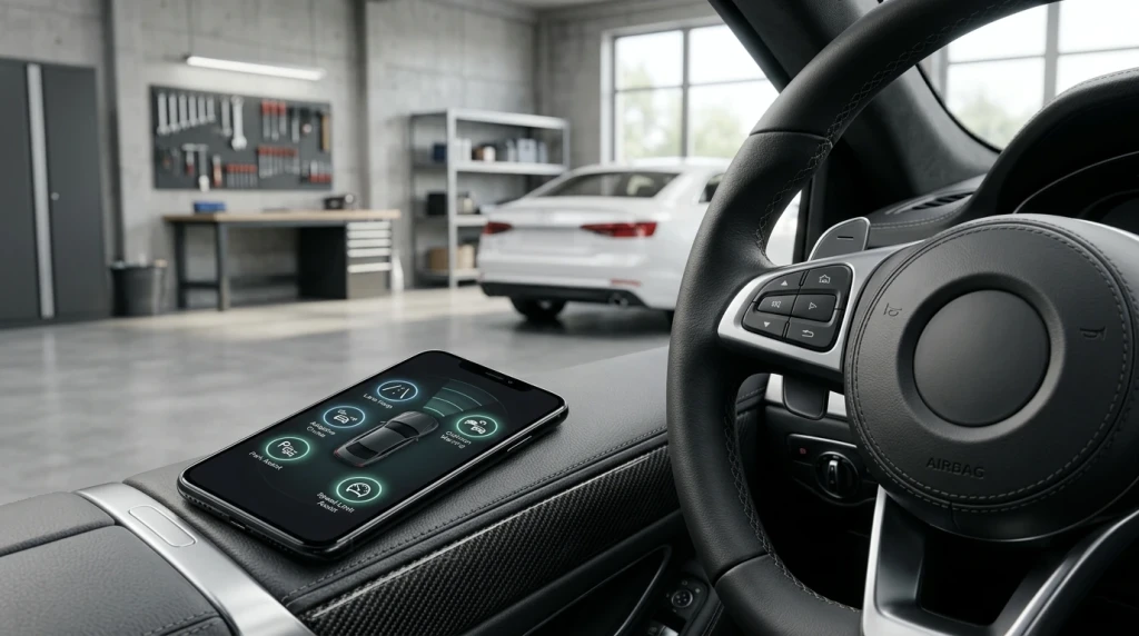 Digitale Freischaltung von Vorrüstung für Distronic über die Mercedes me App