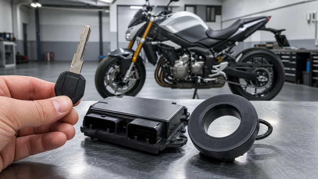 Transponder-Schlüssel und Steuergerät einer Honda Wegfahrsperre