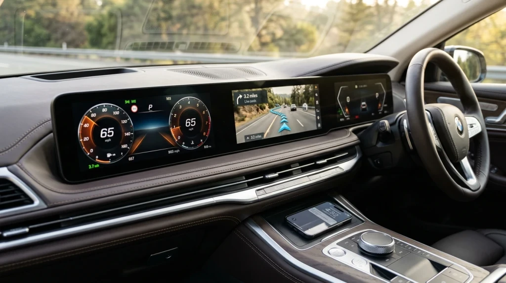 MBUX High-End-Paket mit großem Widescreen Display und Augmented Reality Navigation im Mercedes-Benz