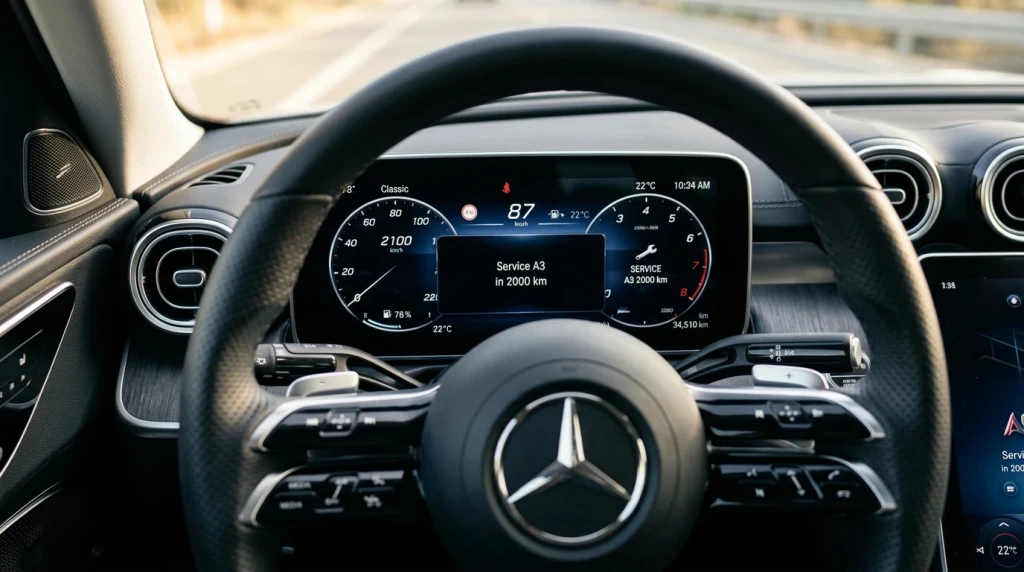 Was ist Service A bei Mercedes? Bedeutung, Umfang und alle Service-Codes