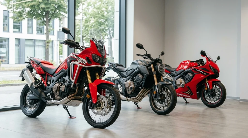 Welche Honda Motorrad Modelle gibt es? Alle Baureihen 2026 im Überblick