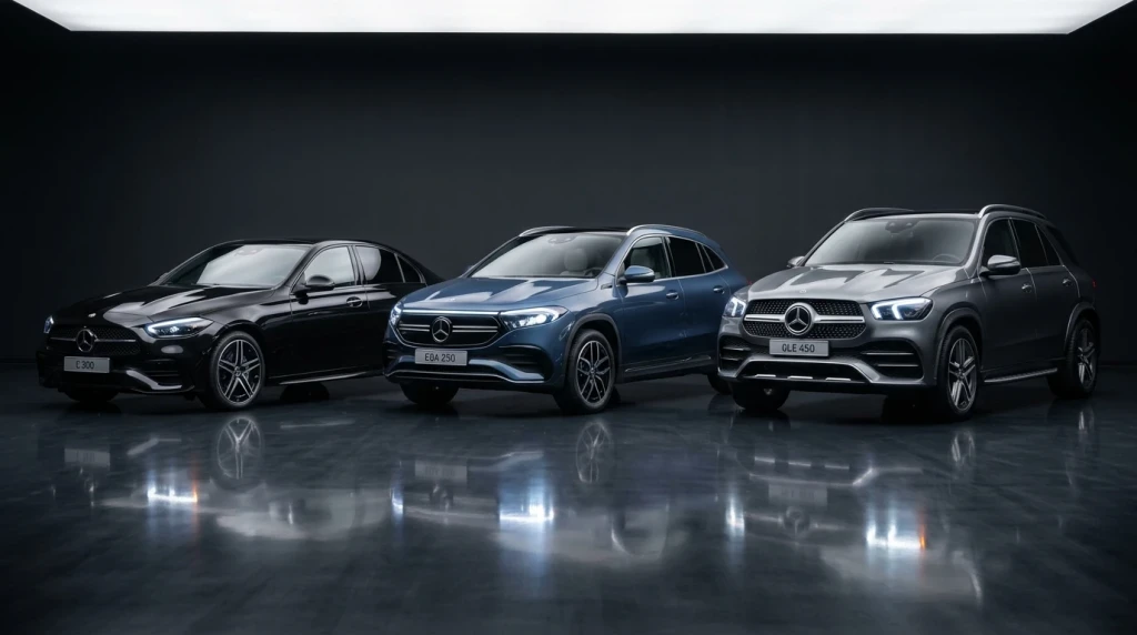 Welche Mercedes Modelle gibt es? Alle Baureihen 2026 im Überblick
