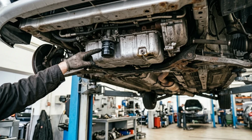 Wo sitzt der Ölfilter beim Honda Civic EJ9 und welchen Filter benötigt das Fahrzeug