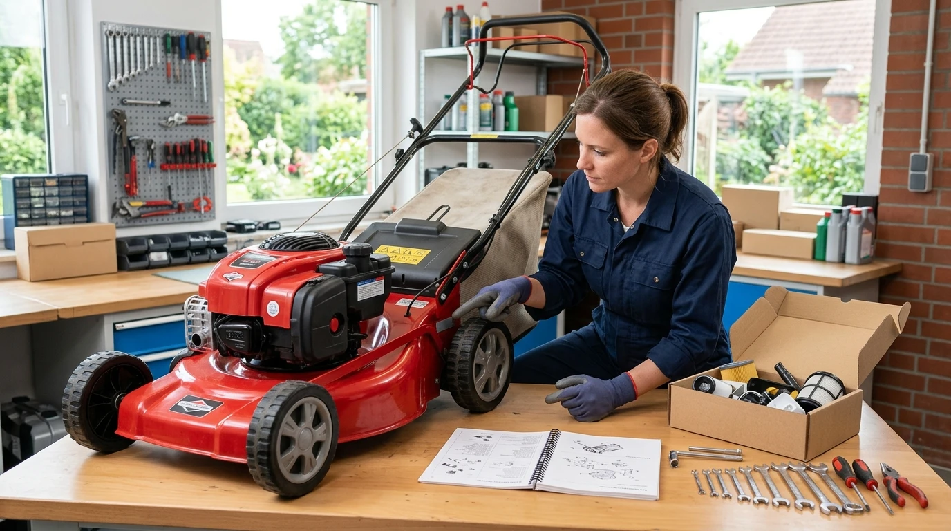Wo finde ich Teile für Rasenmäher Honda HRG? Bezugsquellen & Luftfilter