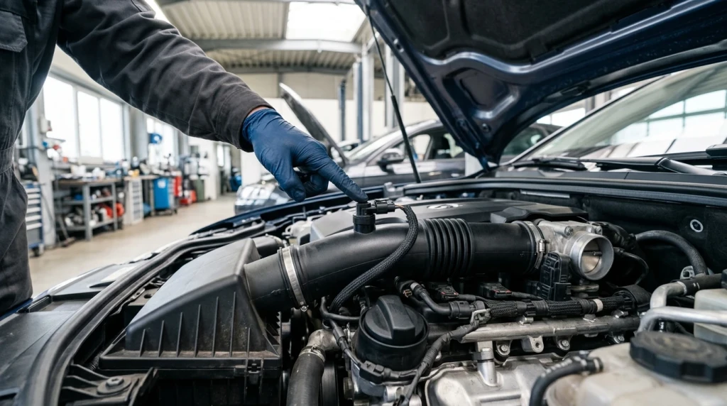 Wo sitzt der Ansauglufttemperatursensor beim Mercedes? Position, Symptome & Wechsel