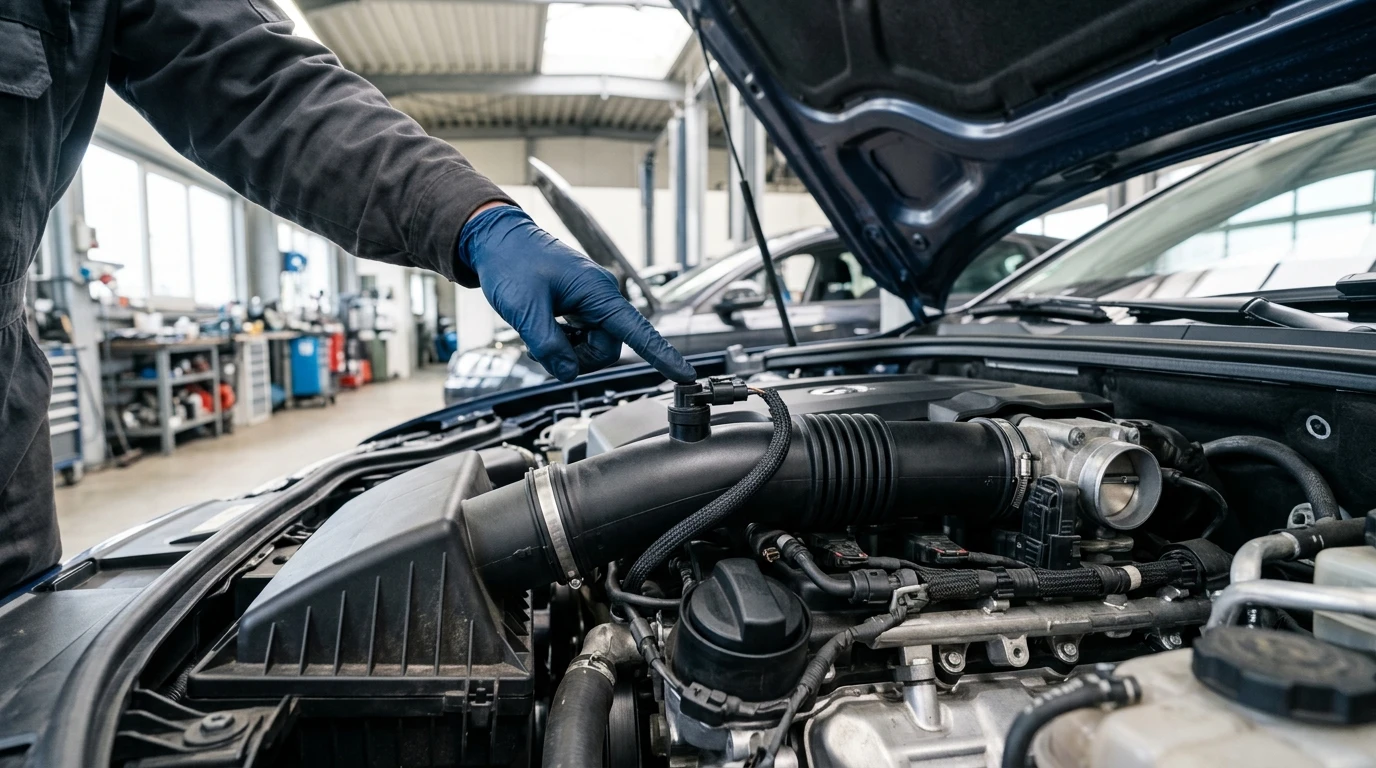 Wo sitzt der Ansauglufttemperatursensor beim Mercedes? Position, Symptome & Wechsel