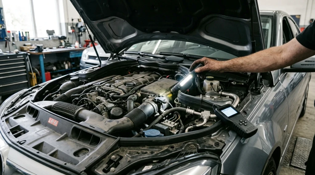 Wo sitzt der Ladedrucksensor Mercedes? Position, Unterschied und Prüfung