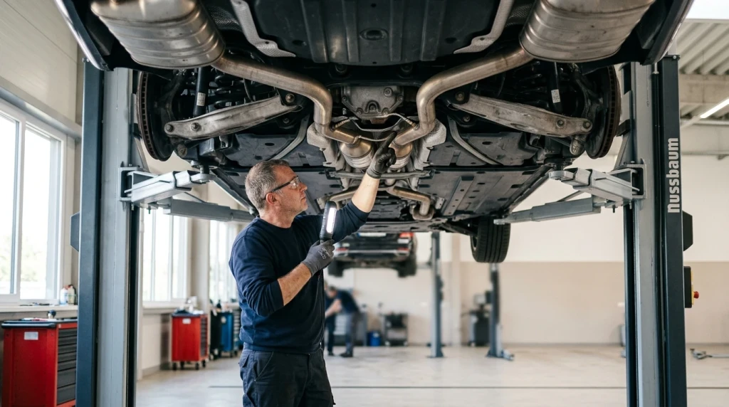 Wo sitzt der NOx-Sensor beim Mercedes? Position, Bank 1/2 & P229F erklärt